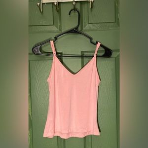 Pink tank top